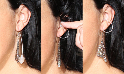 How to use EarAngels Hi-Fidelity Ear Plugs that Attach to Your Earrings